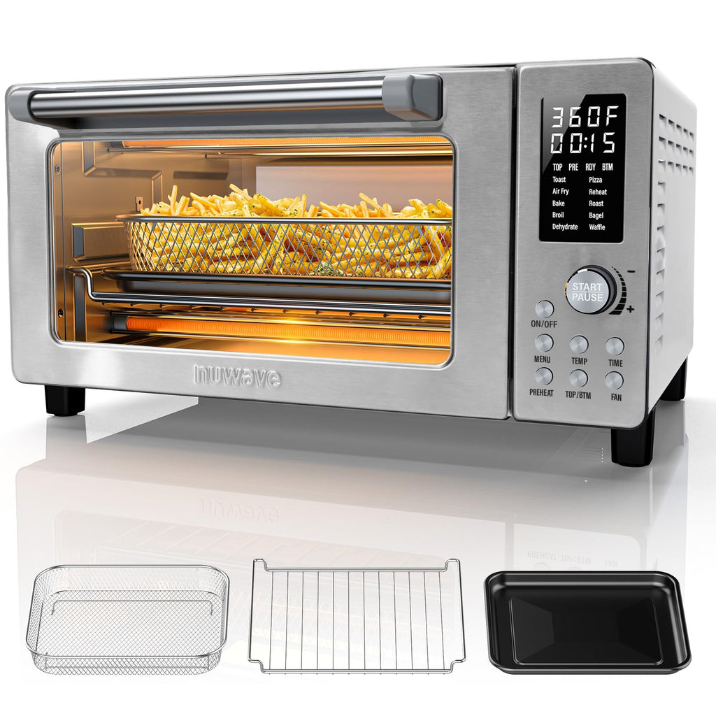 Nuwave Bravo Pro Convection Air Fryer Combo, 2025 New and Improved