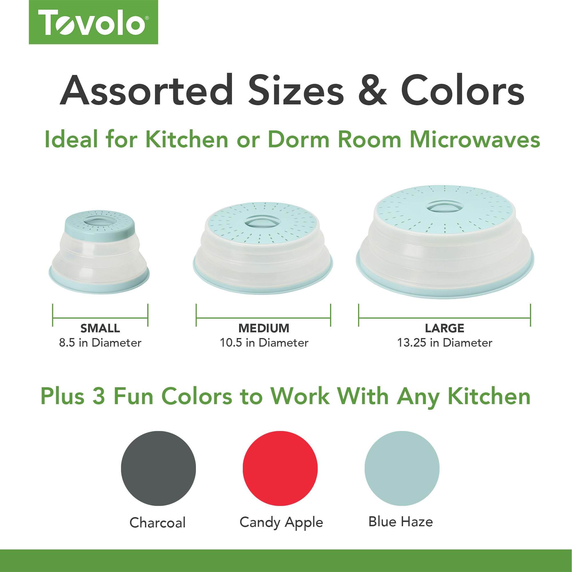 Tovolo, Food Cover Cooks Tools Collapsible Microwave
