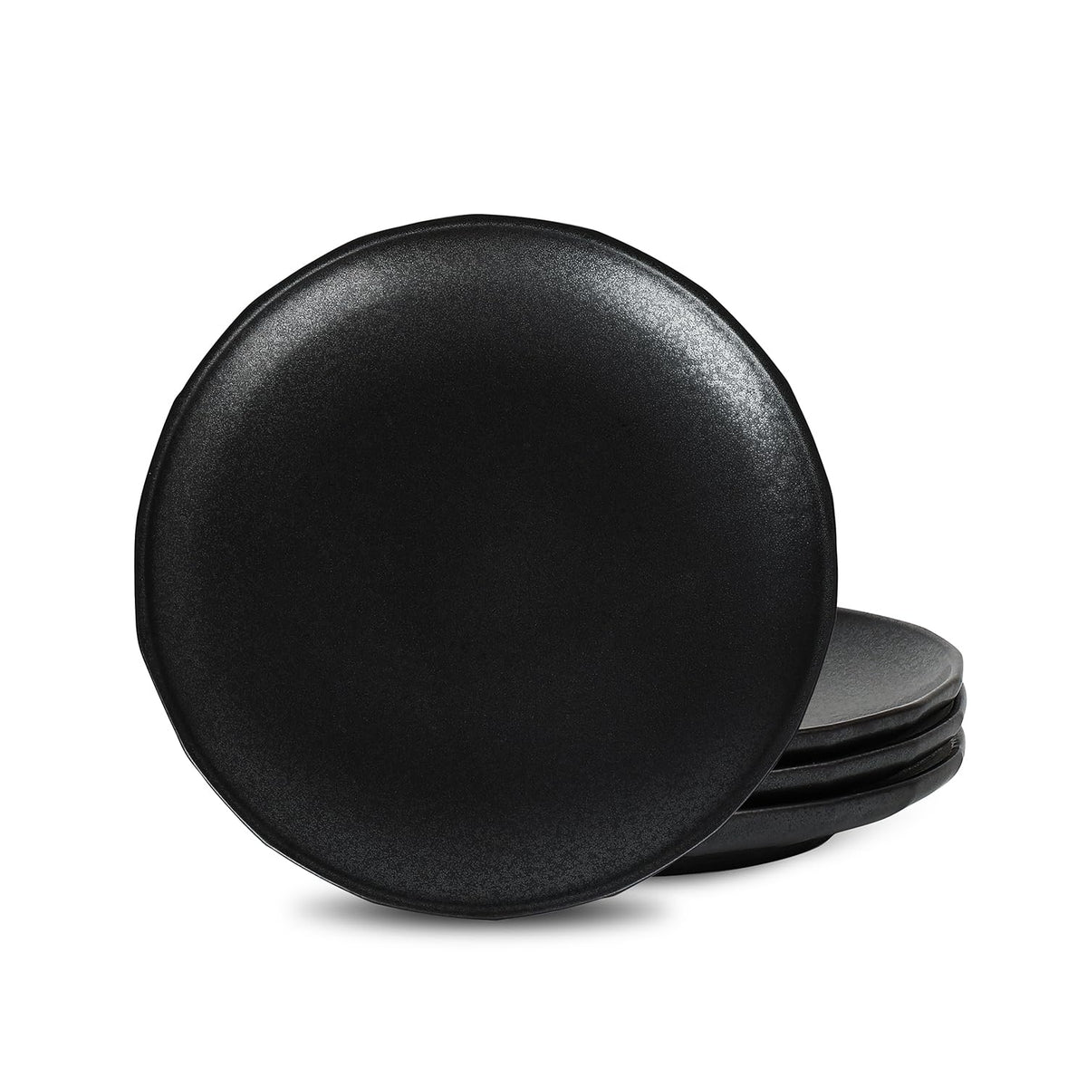 Stone Lain Rio 4-Piece Pasta Bowl Set Stoneware, Black