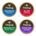 VitaCup Functiona Wellness Coffee Pods Variety Pack, 40ct