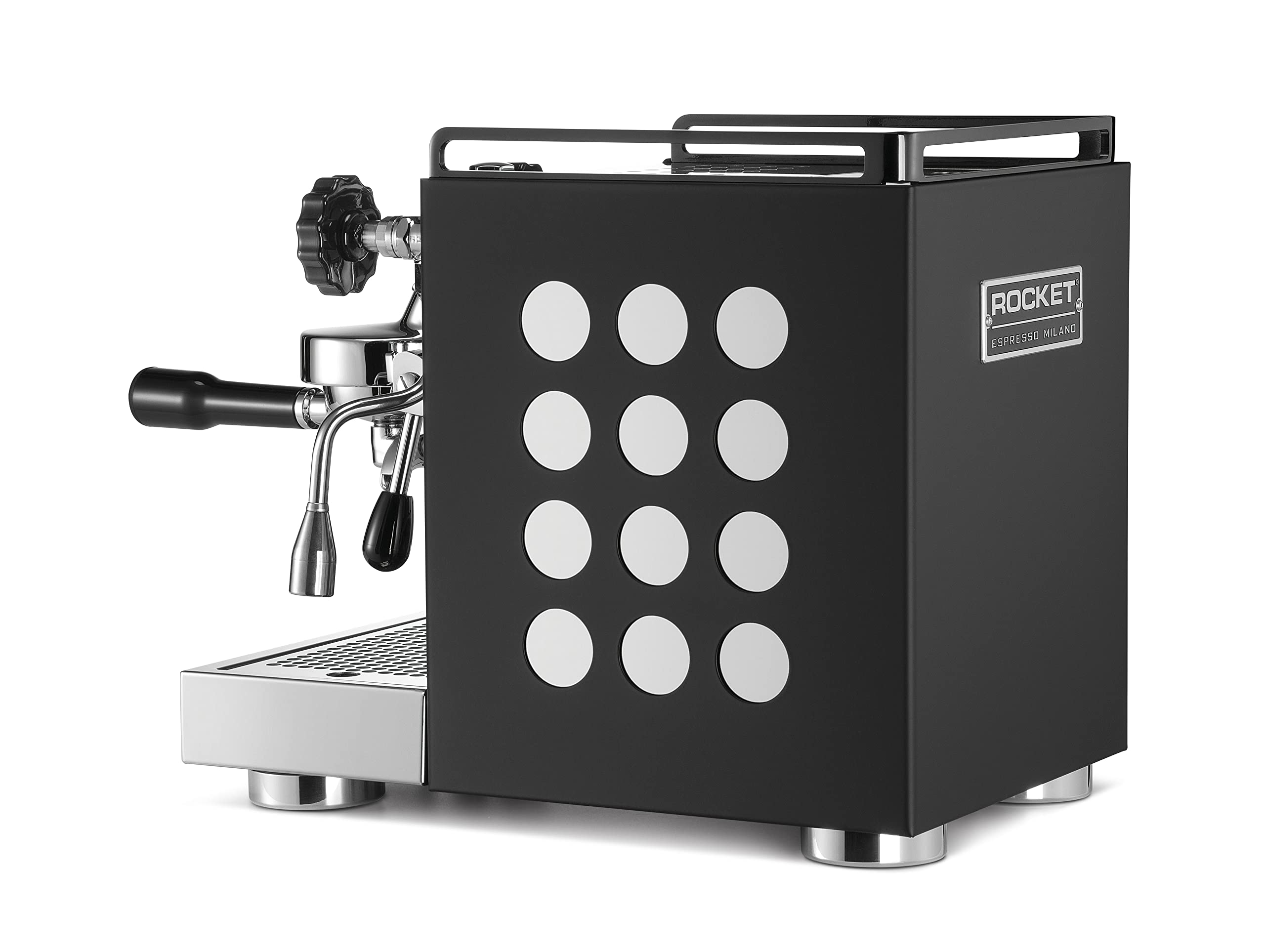 Rocket Espresso Appartamento Nera Espresso Machine | E61 | Heat Exchanger | Black/White