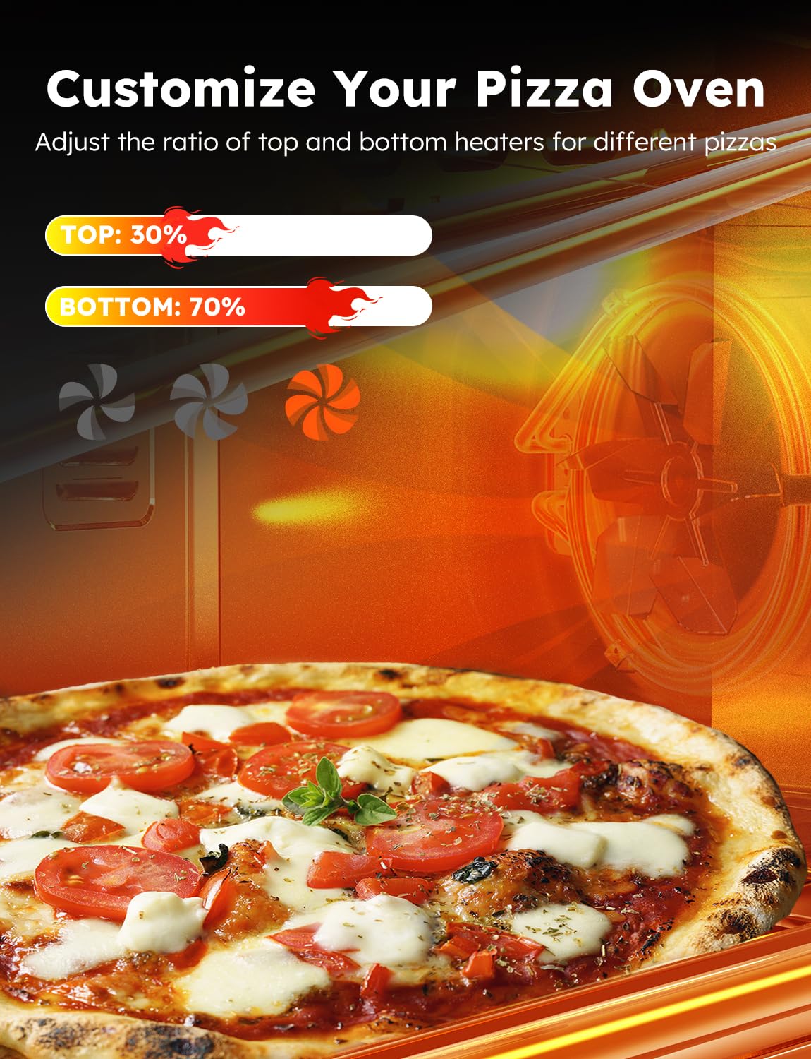 Nuwave Bravo XL Pro Air Fryer Toaster Oven, Improved 100% Super Convection