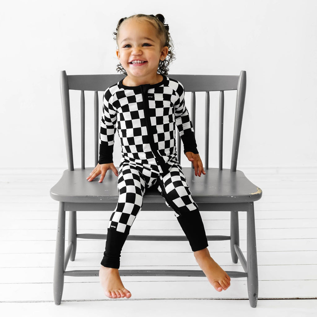 Little Sleepies Baby Pajamas, Cool Checks, 18-24 months