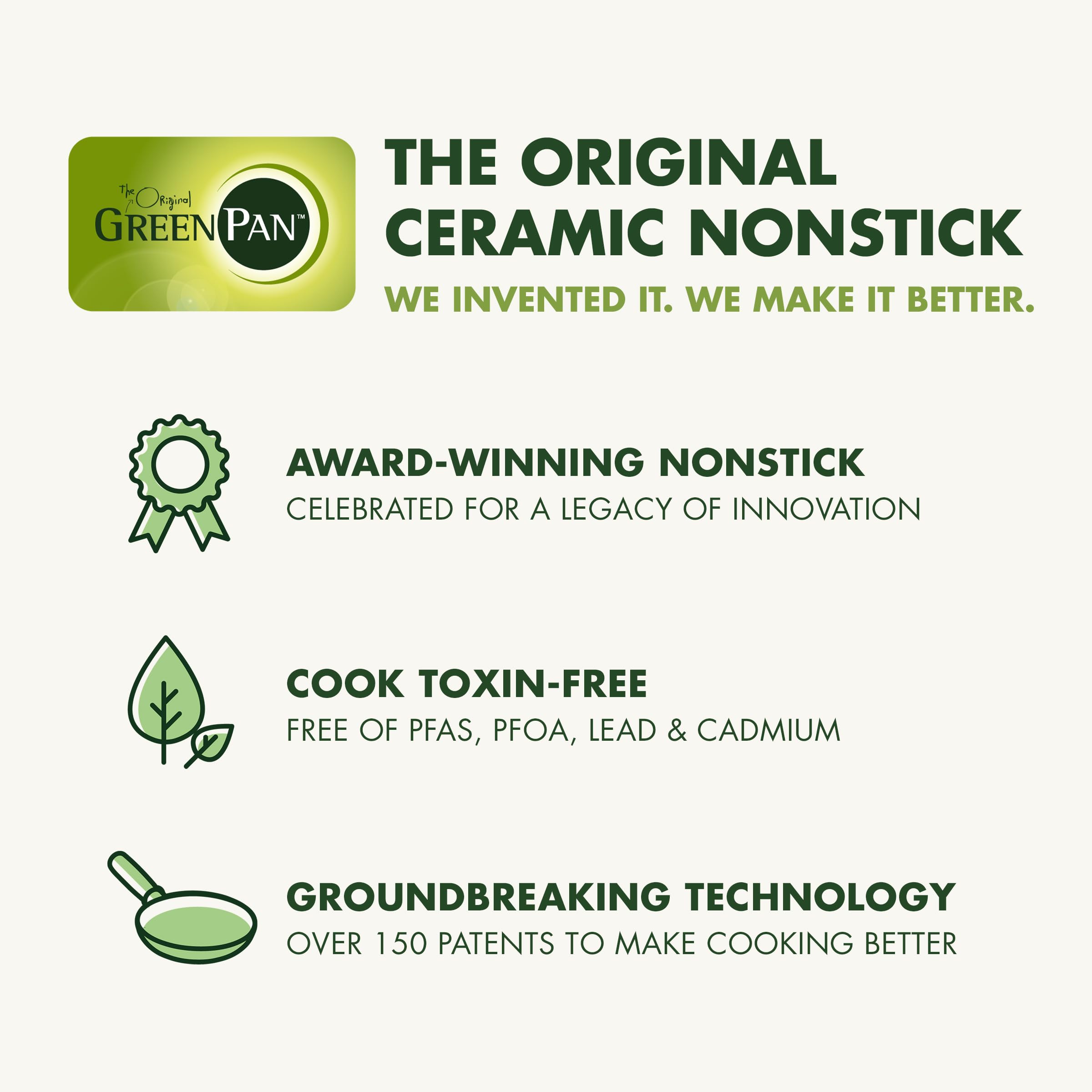 GreenPan Nova 8” & 10” 2 Piece Frying Pan Skillet Set, Oprah’s Favorite Things 2024, Induction Suitable PFAS-Free Nontoxic Ceramic Nonstick, Dishwasher & Oven Safe, Quick Even Heating, Coral