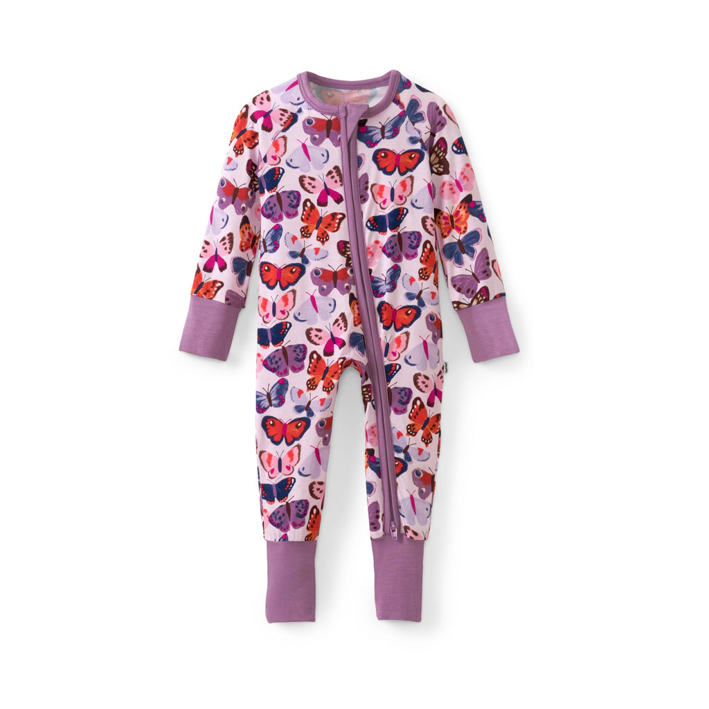 Little Sleepies Baby Pajamas, Butterfly Kisses, 12-18 months