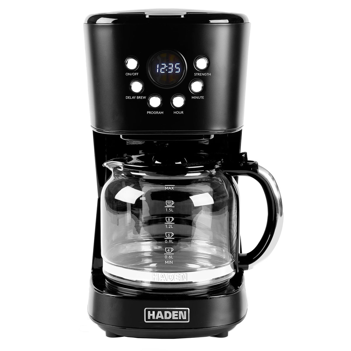 HADEN Coffee Machine, 12 Cup Programmable Drip Coffee Maker