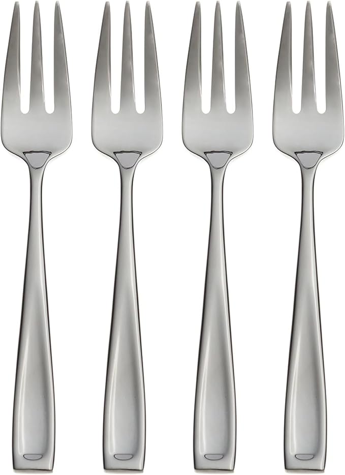 Oneida Moda Dinner Spoons Silverware Set for 4, Flatware