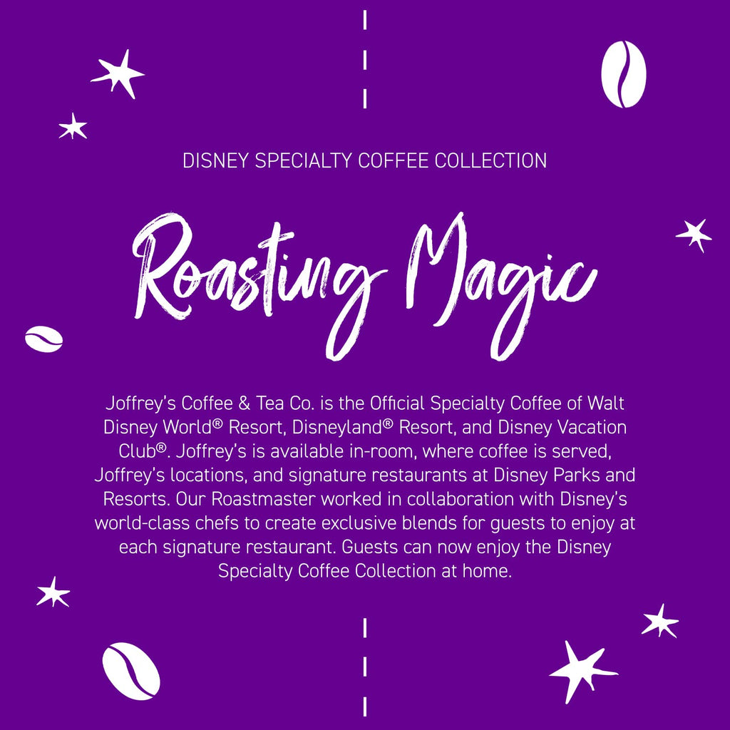 Joffrey's Coffee - Disney Encanto Familia Madrigal Blend | Artisan Medium Roast Coffee, 100% Arabica Beans, Brew or French Press (Ground, 11 oz)