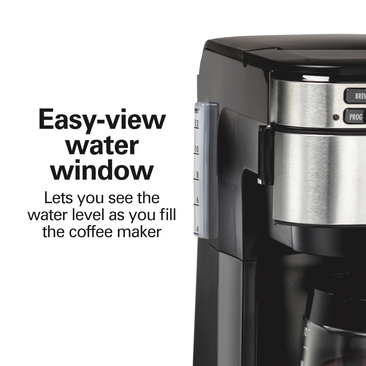 Hamilton Beach FrontFill 12 Cup Programmable Drip Coffee Maker