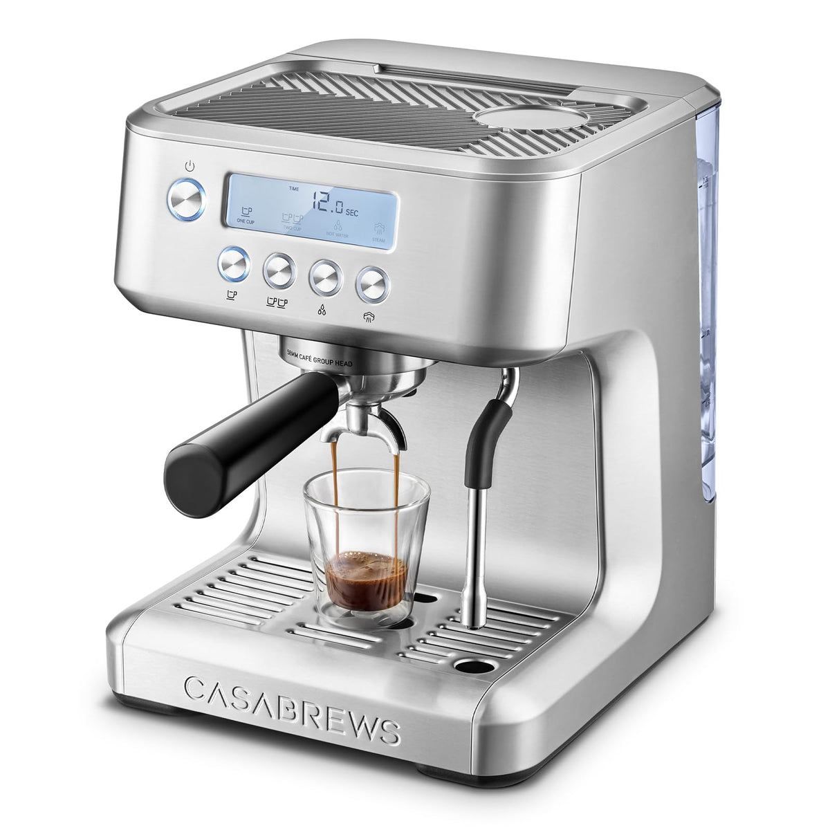 CASABREWS Ultra Espresso Machine, Barista Espresso Maker with Steam Wand