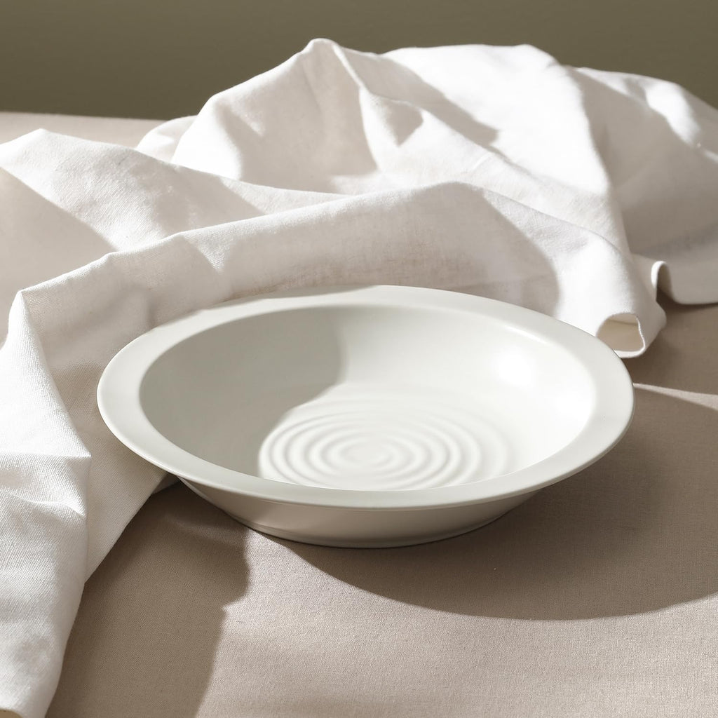 Stone Lain Orbit Pasta Bowls Set, 18.2 Oz - White, Set of 4