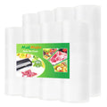 MakMeFre 8Pack Vacuum Sealer Rolls 8"/11"x16.5' BPA Free Storage Bags