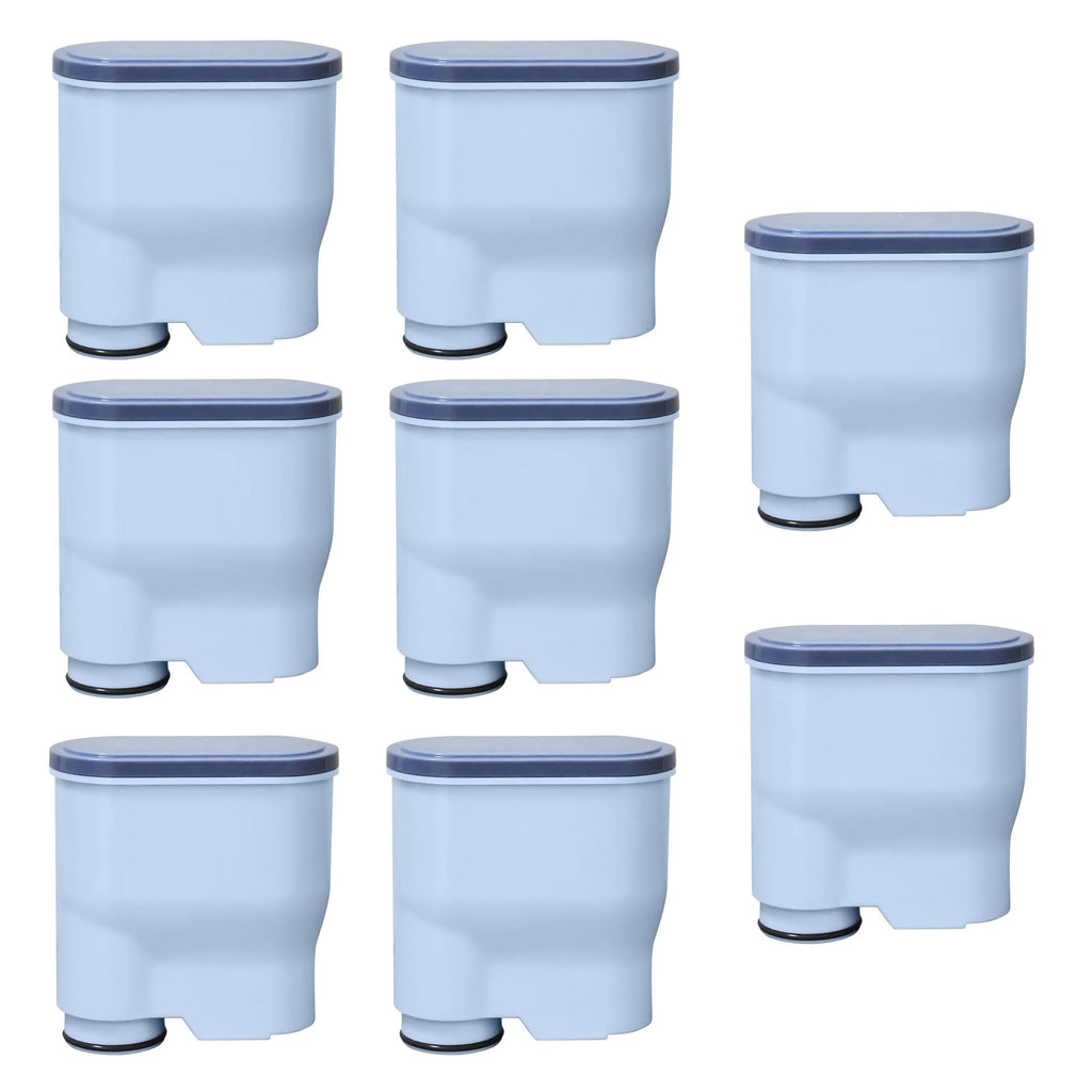8-Pack Water Filter for Philips Saeco AquaClean CA6903 – Anti-Lime Scale Replacement Filters for Fully Automatic Coffee Machines