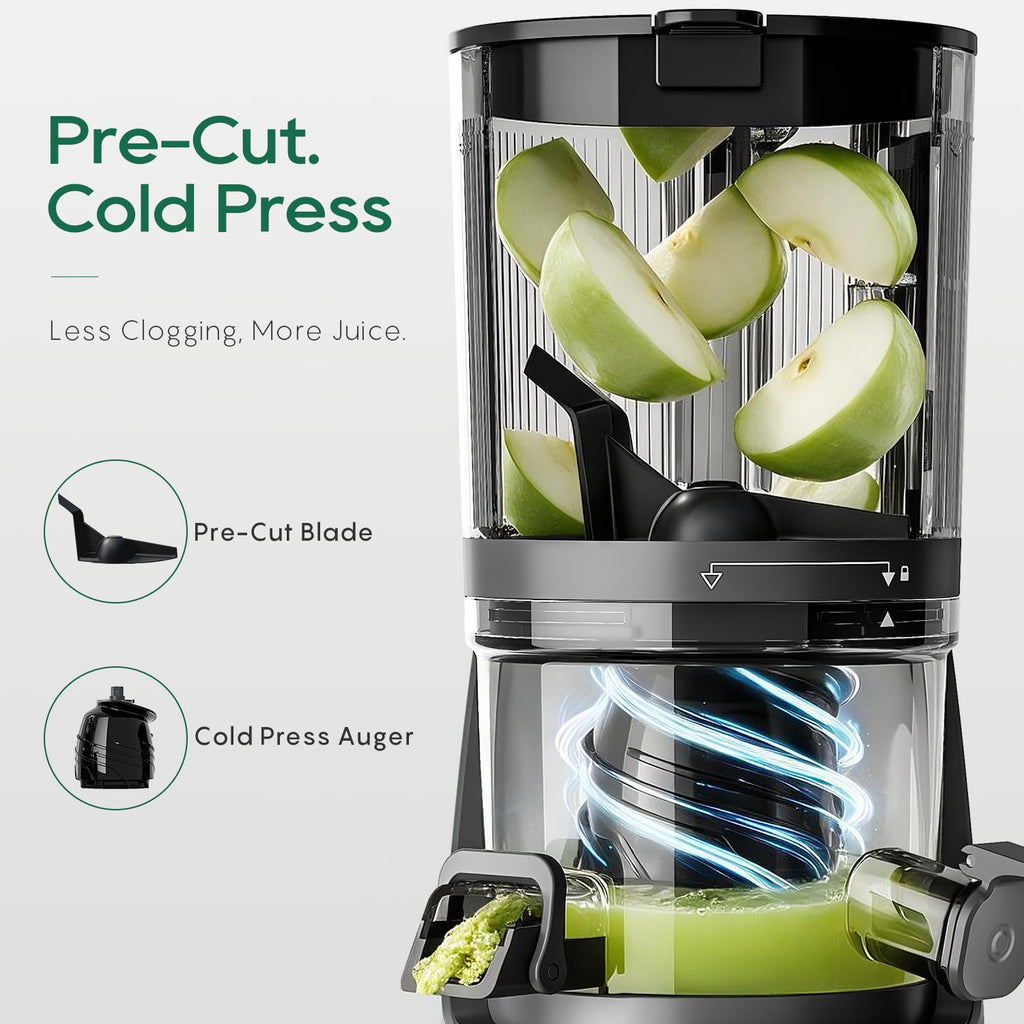 Canoly 3-in-1 Cold Press Juicer C16, Makes Juice & Sorbet & Nut Milk