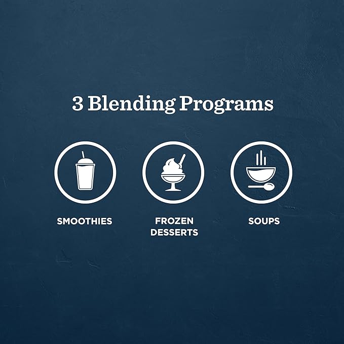 Vitamix Ascent Series X3 Blender with Three Blending Programs, Self-Cleaning Program, Professional-Grade Blender for Smoothies, Soups and More, Stainless-Steel Blades, 48 Oz Container, Shadow Black