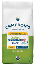Cameron's Coffee Roasted Whole Bean Coffee, Scandinavian Blend, 28 Ounce
