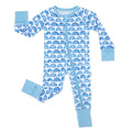 Little Sleepies Baby Pajamas, Blue Rainbows, Preemie