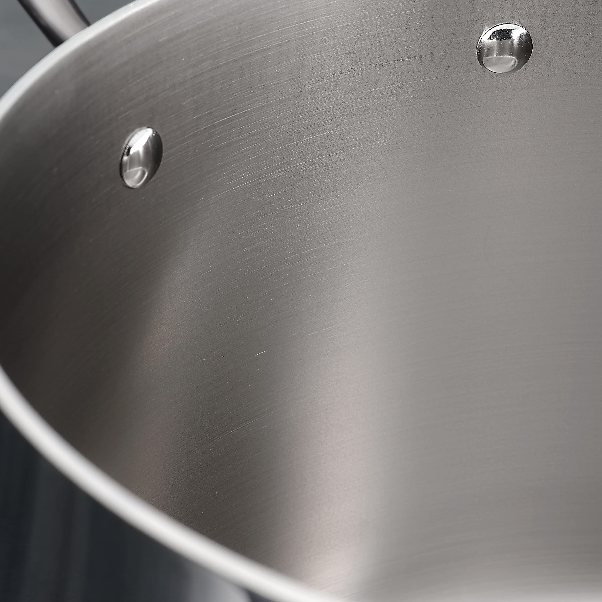 Tramontina Boston Tri-Ply Clad Stainless Steel 2-Quart Sauce Pan with Lid