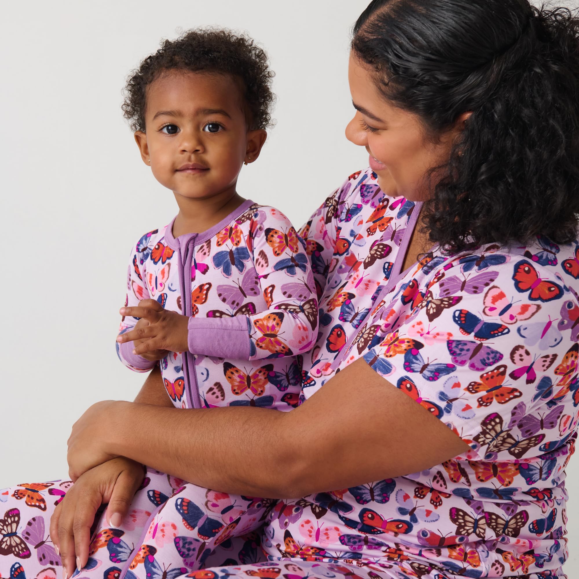 Little Sleepies Baby Pajamas, Butterfly Kisses, 0-3 months