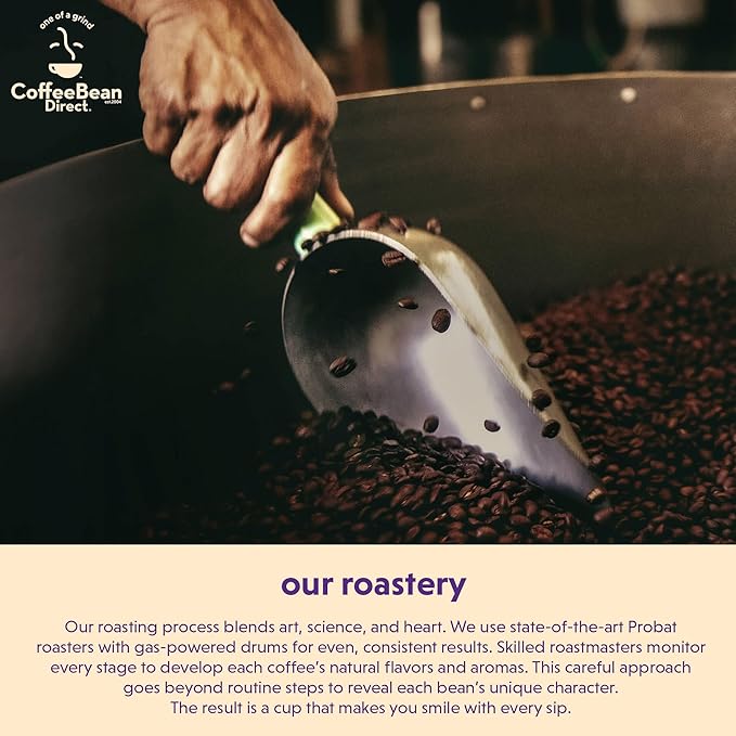 Coffee Bean Direct Poor Man's Blend®, Whole Bean Coffee, Medium Roast, 1 Pound Bag (Pack of 1)