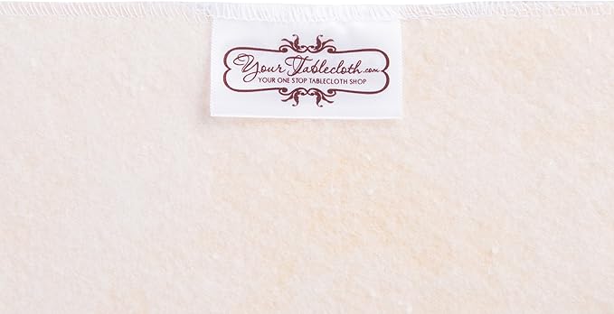 Yourtablecloth Heavy Duty Vinyl Rectangle or Square Tablecloth – 6 Gauge Heavy Duty Tablecloth – Flannel Backed – Wipeable Tablecloth with Vivid Colors & Many Sizes 60 x 120 Camel Print