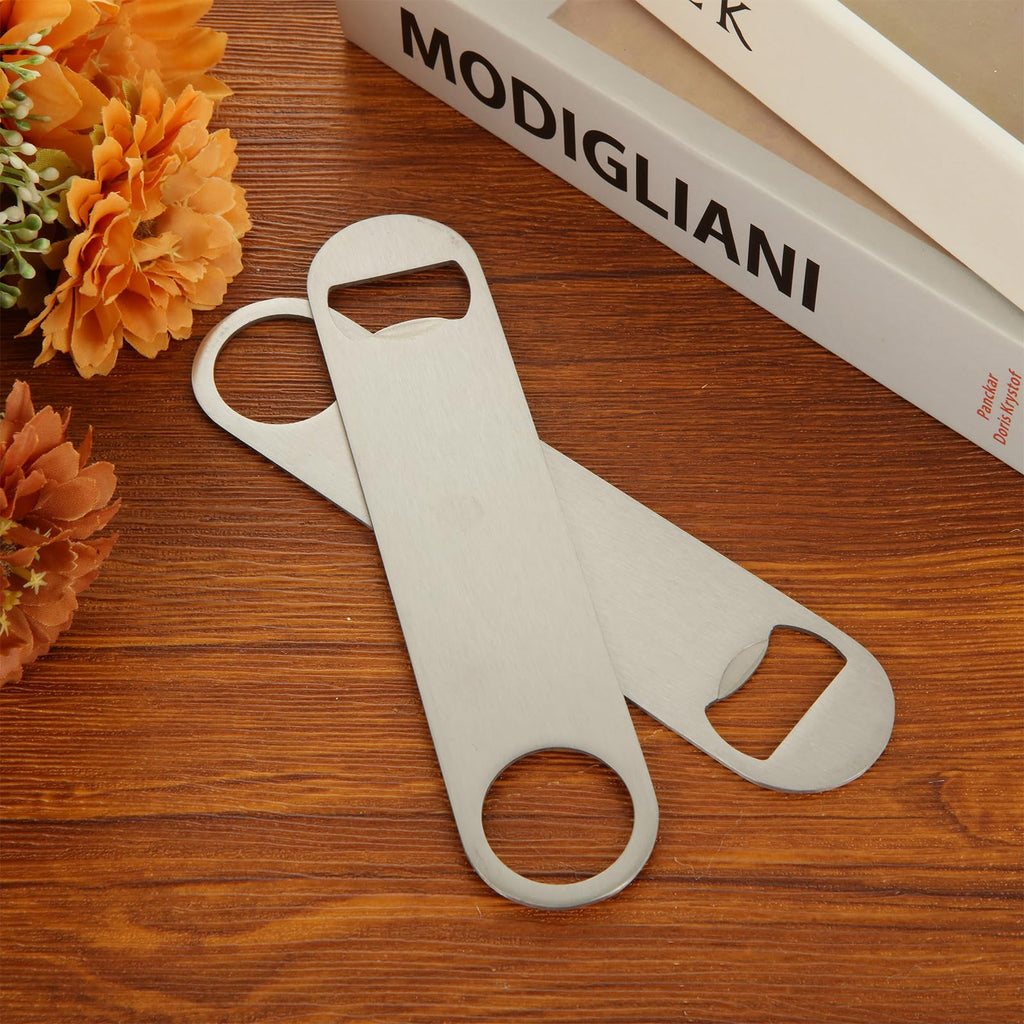 QTLCOHD 20 Pack 7 Inch Flat Bottle Opener