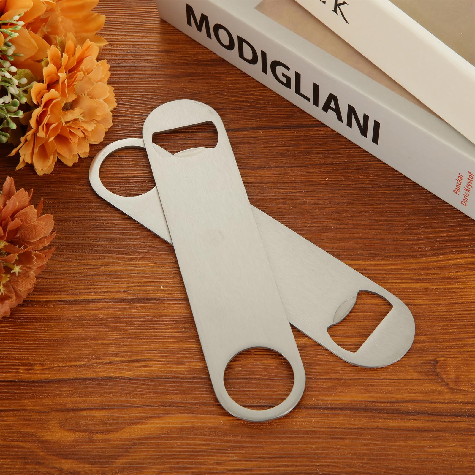 QTLCOHD 20 Pack 7 Inch Flat Bottle Opener