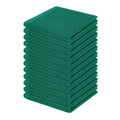 Homaxy 100% Cotton Waffle Weave Kitchen Dish Cloths, Ultra Soft Absorbent Quick Drying Dish Towels, 12 x 12 Inches, 12-Pack, Dark Green