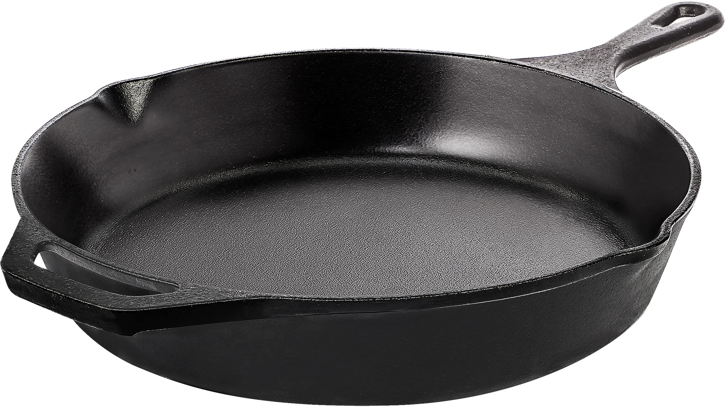 Utopia Kitchen Cast Iron Skillet 10.25 Inch Pre-Seasoned PFAS-Free Black