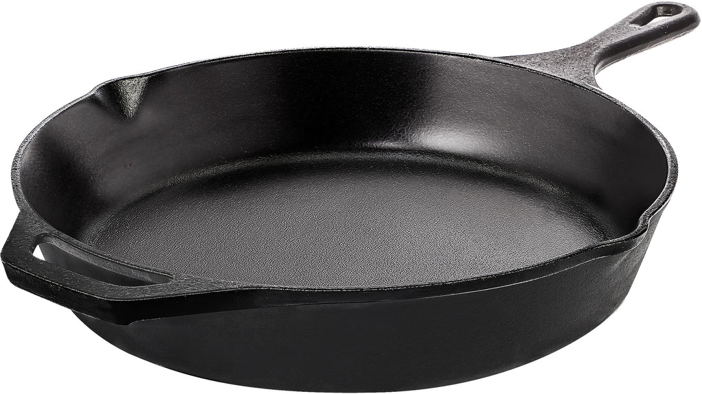 Utopia Kitchen Cast Iron Skillet 10.25 Inch Pre-Seasoned PFAS-Free Black