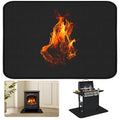 Himake 60×42 Inch Under Grill Mats for Outdoor Grill, Hearth Rugs for Fireplaces Fire Resistant, Gas and BBQ Grill Oil-Proof Water-Proof Protector for Decks, Patios and Indoor Grill