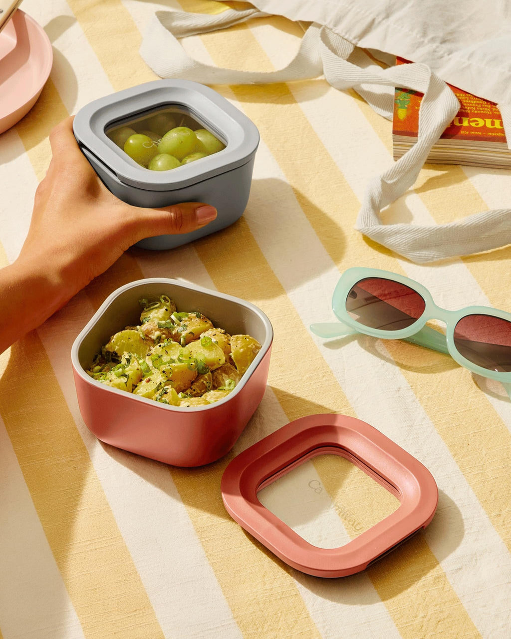 Caraway 6-Piece Food Storage Container Set