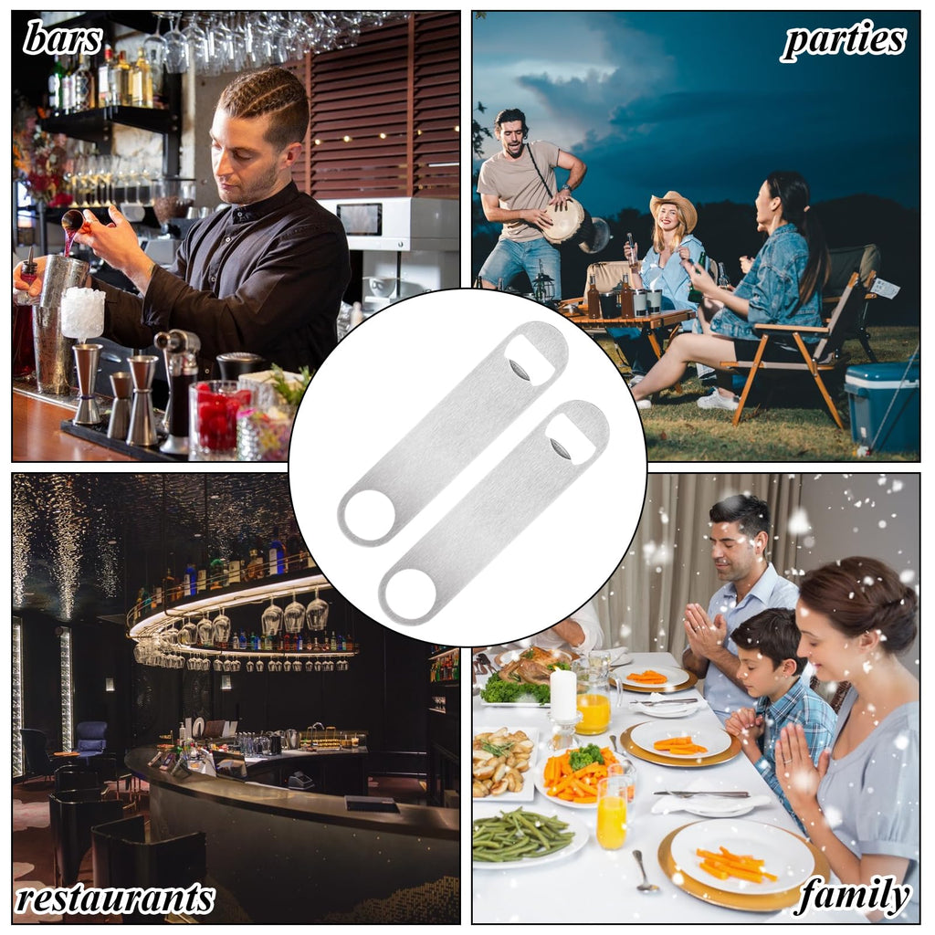 QTLCOHD 20 Pack 7 Inch Flat Bottle Opener