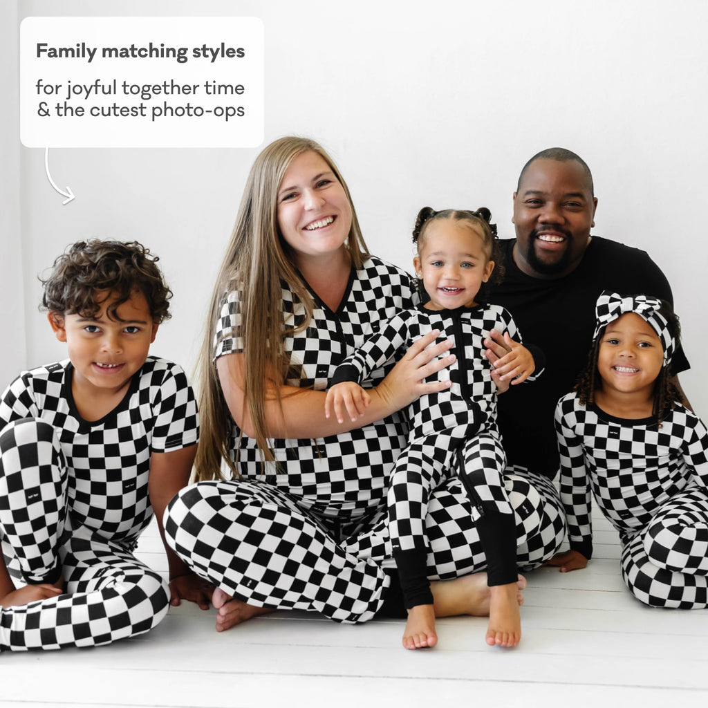 Little Sleepies Baby Pajamas, Cool Checks, 18-24 months