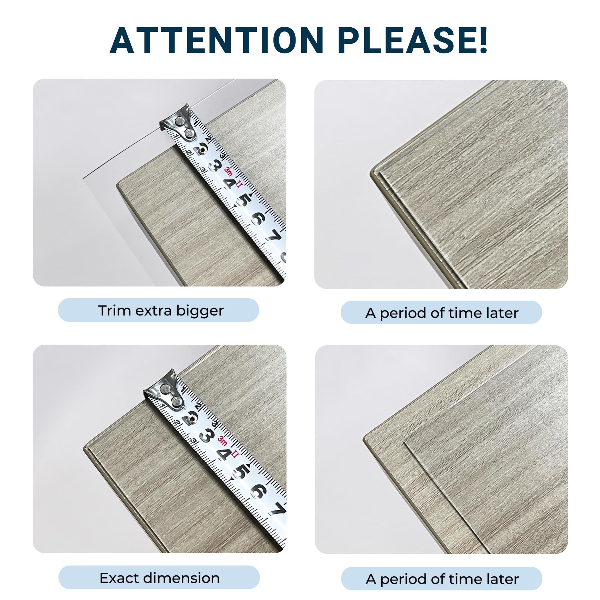 NAP2WELL Clear Table Cover Protector 42 x 90 Inch, 2.0mm Plastic Desk Mat