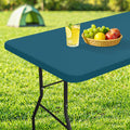 homing Rectangle Table Cloth Cover 6 Foot Elastic Fitted Tablecloth