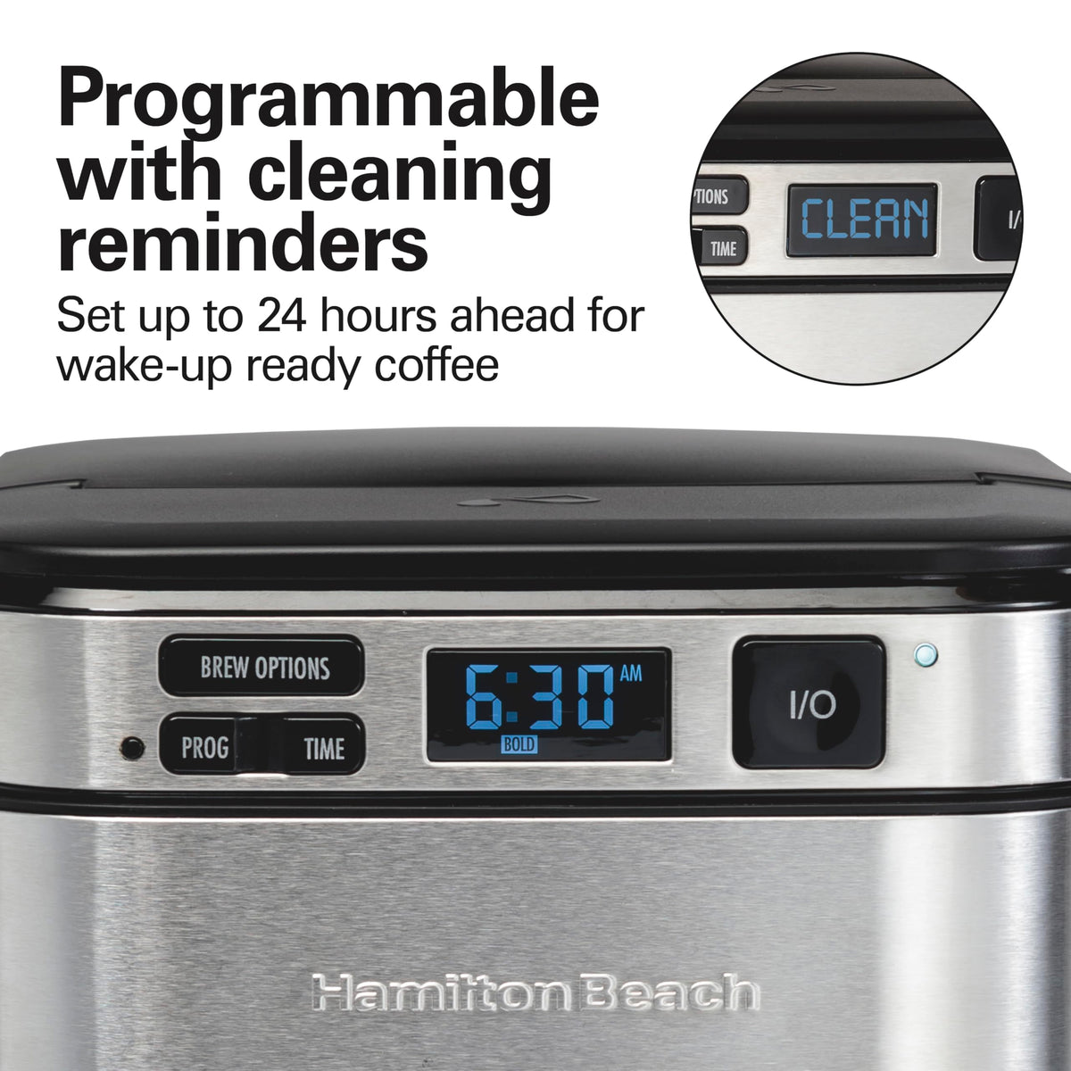 Hamilton Beach FrontFill 12 Cup Programmable Drip Coffee Maker