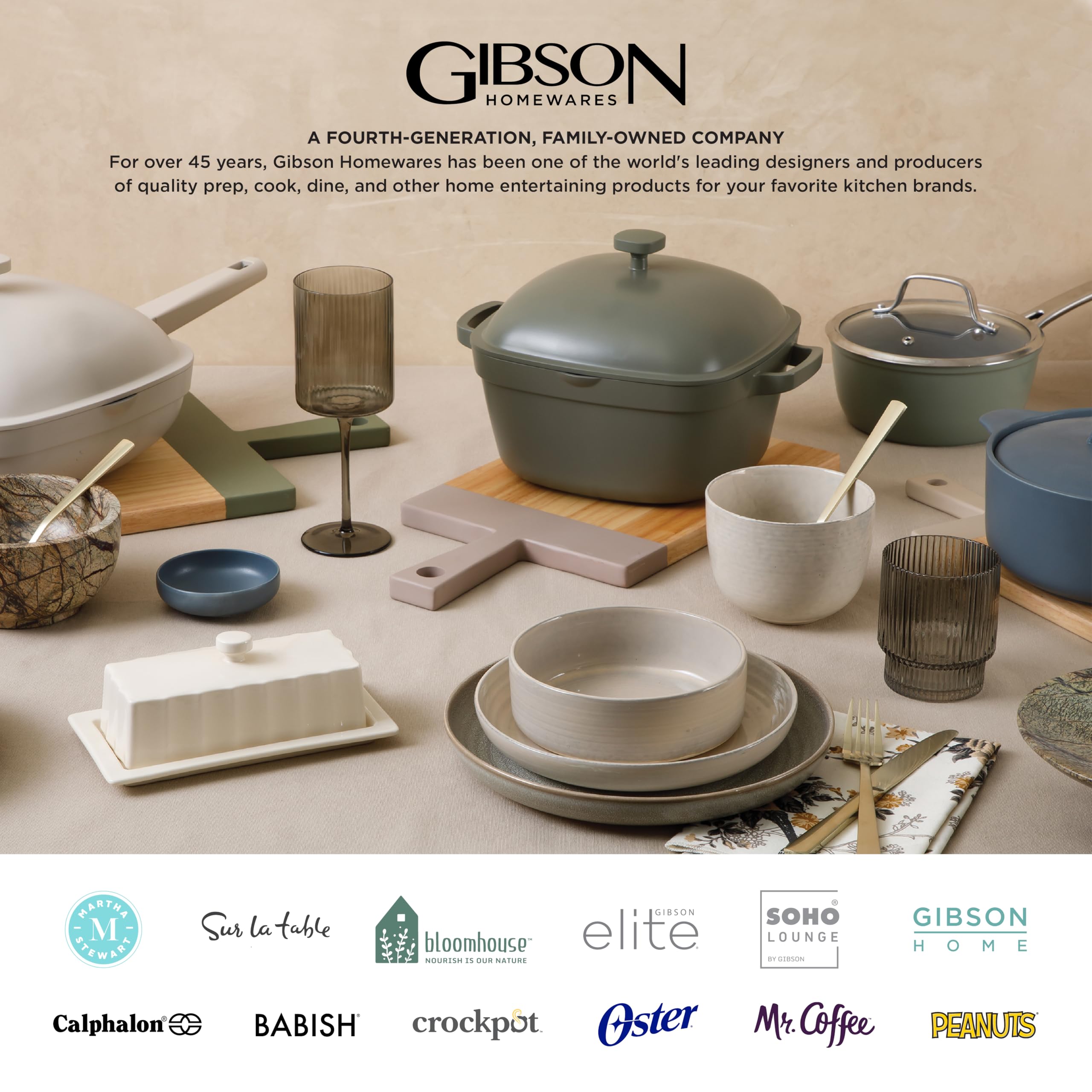 Gibson Home Queenslane 16 Piece Plates and Bowls Dishes Stoneware Ceramic Dinnerware Sets - Matte White