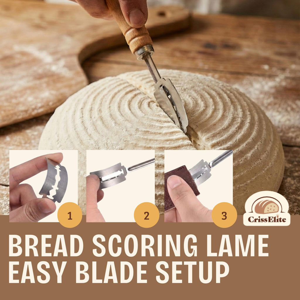Sourdough Starter Kit – Complete Sourdough Bread Baking Supplies with 24oz Glass Sourdough Starter Jar, 9” Round & 10” Oval Banneton Proofing Basket Set, Sourdough Tools – Artisan Gift for Bakers