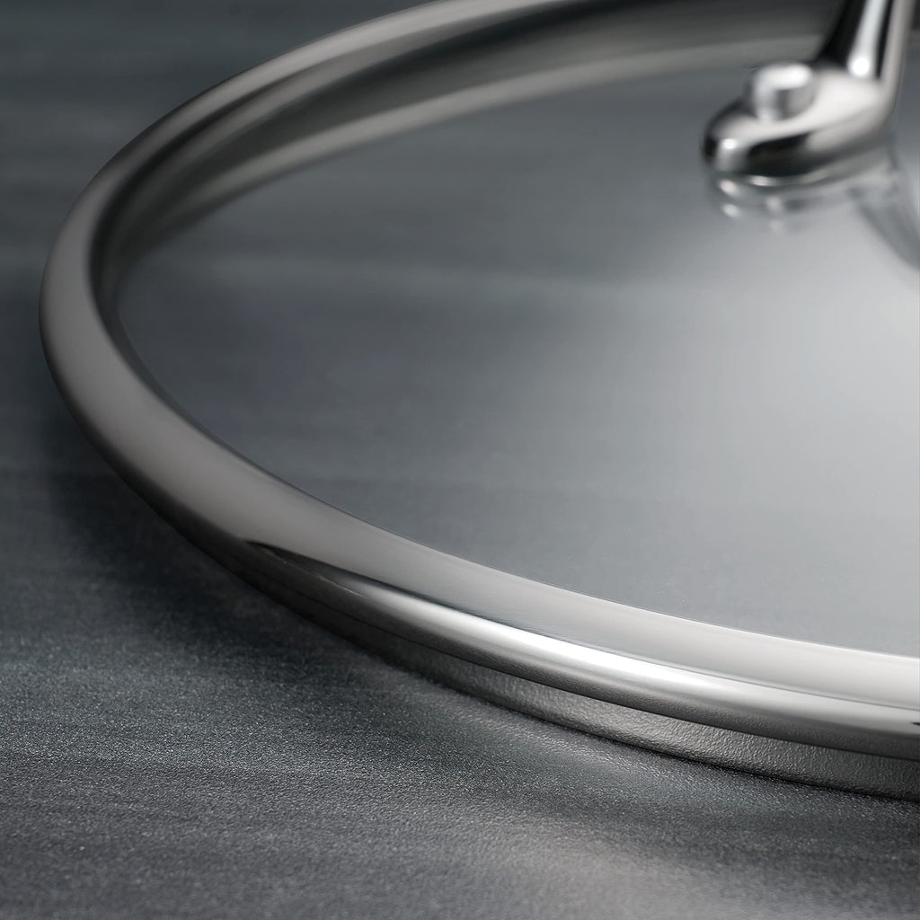 Tramontina Boston Tri-Ply Clad Stainless Steel 6-Quart Braiser Pan with Lid