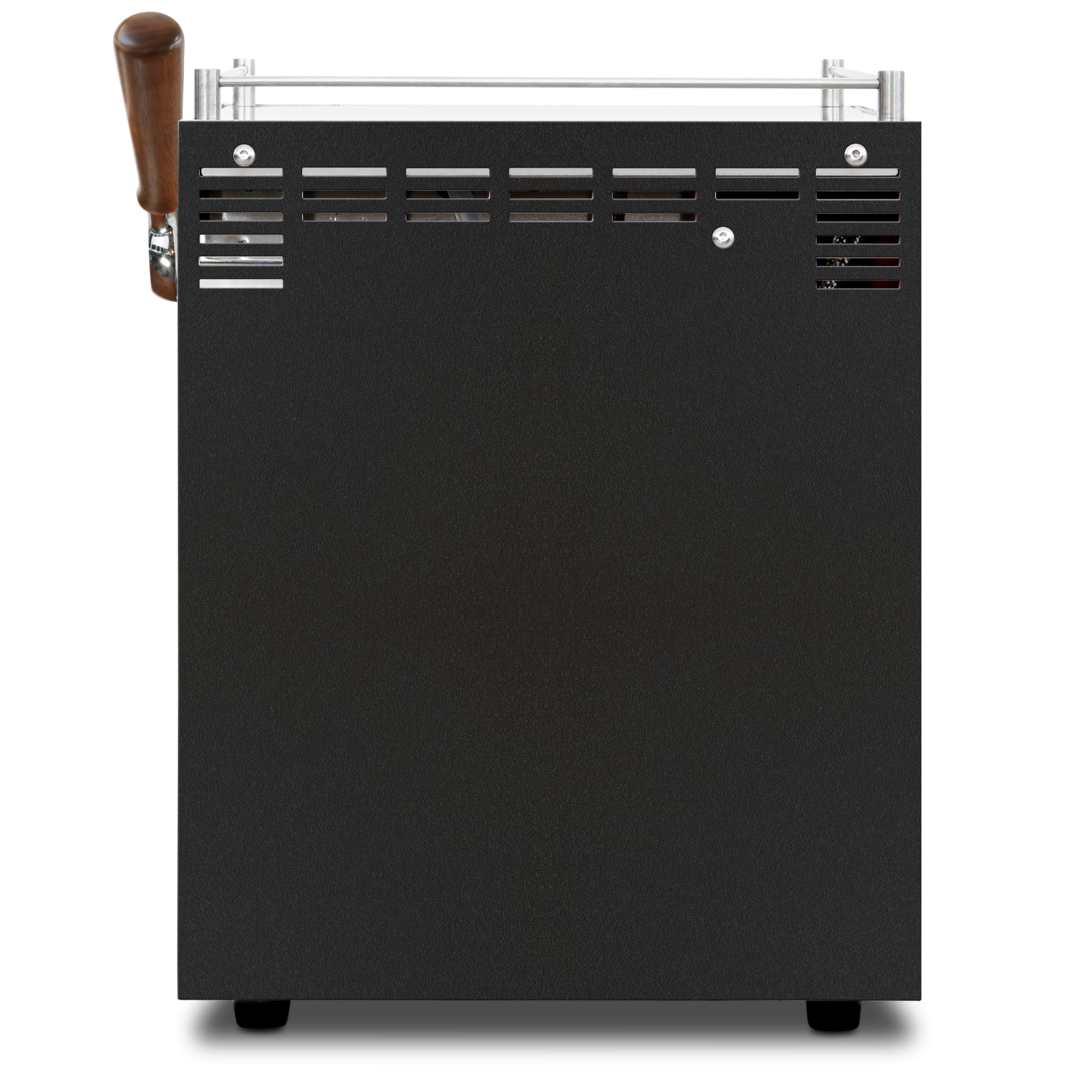 Ascaso Steel DUO PLUS Espresso Machine | PID | Programmable | Volumetric Controller | Dual Thermoblock | 120V | (Black)