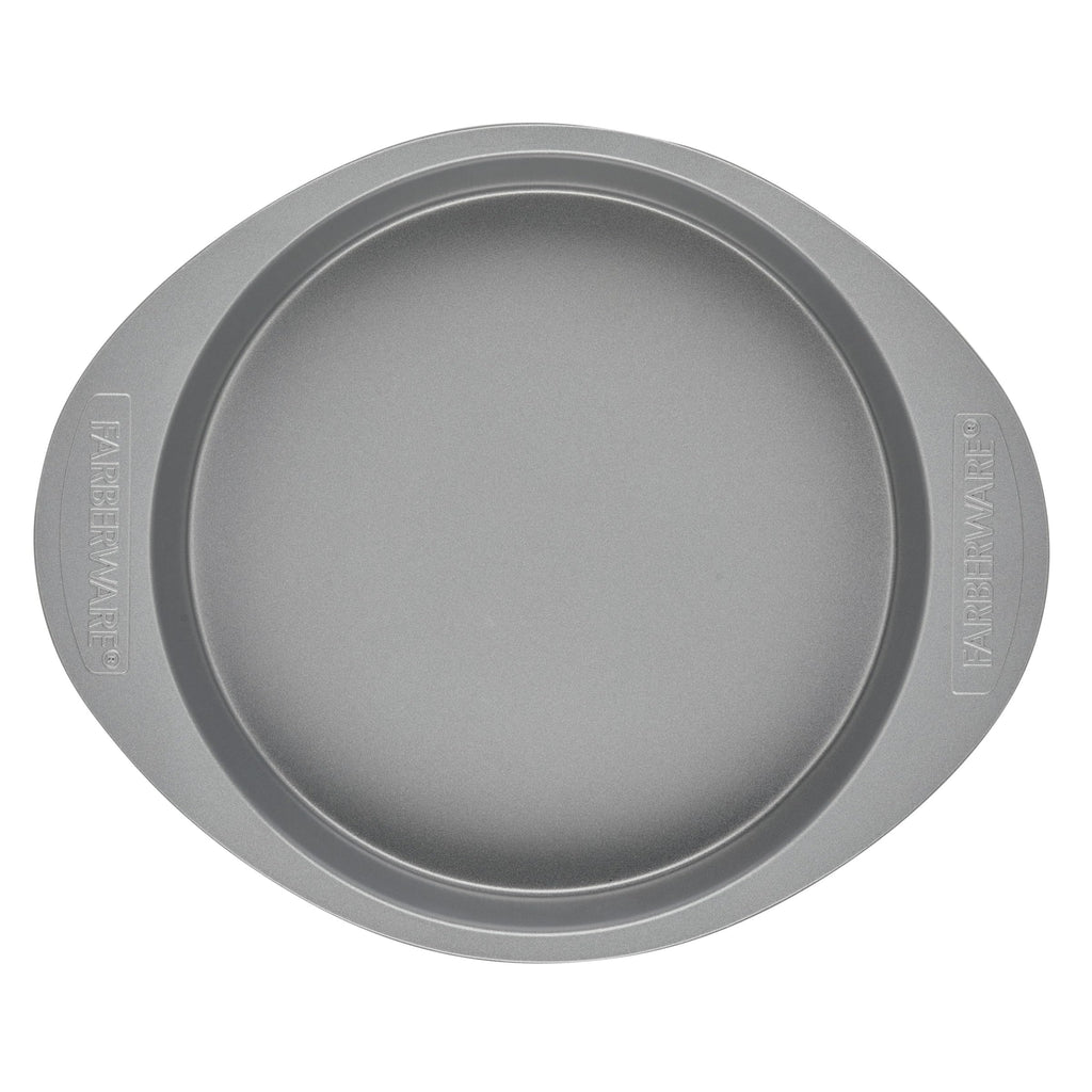 Farberware Nonstick Bakeware 9-Inch Round Cake Pan, Gray