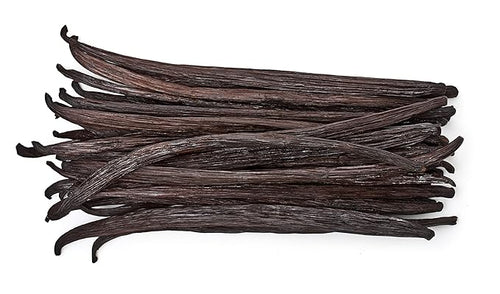 25 Vanilla Beans - Whole Extract Grade B Pods for Baking, Homemade Extract, Brewing, Coffee
