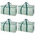 BALEINE 4-Pack Oversized Moving Bags with Reinforced Handles, Heavy-Duty Storage Tote for Clothes, Moving Supplies (Antique Folidage, 4-Pack)