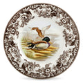 Spode Woodland Mallard Wildlife 10.5" Dinner Plate - Fine Earthenware, Dishwasher & Microwave Safe, Warm Oven to 225°F, Rustic Holiday Dining & Collectible Serving Plate - Made in England