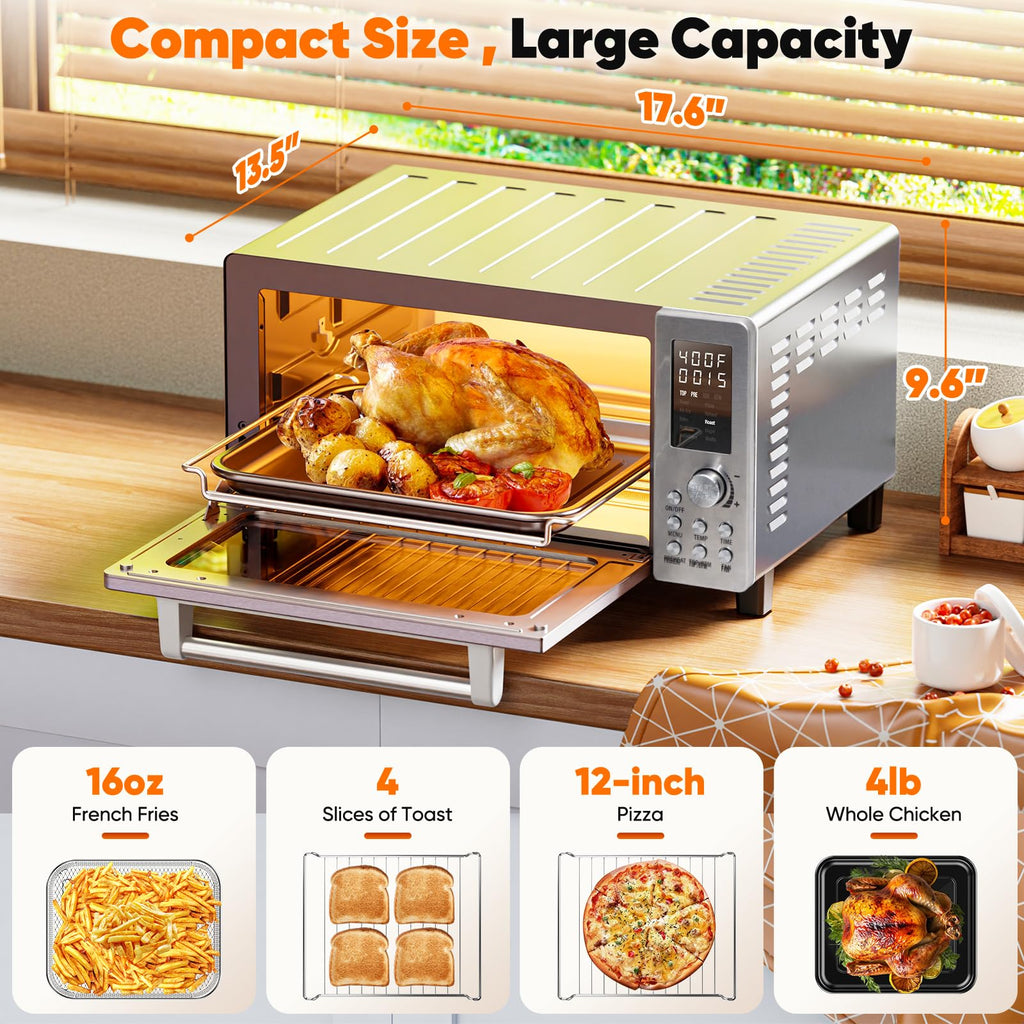 Nuwave Bravo Pro Convection Air Fryer Combo, 2025 New and Improved