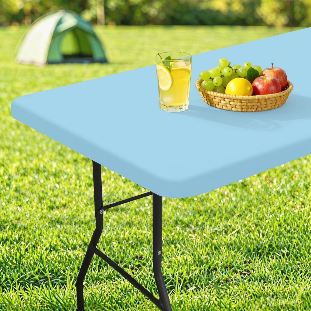 homing Rectangle Table Cloth Cover 4 Foot Elastic Fitted Tablecloth