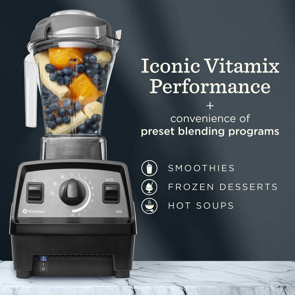 Vitamix Propel Series 510 Professional-Grade Blender, 3 Programs, Slate