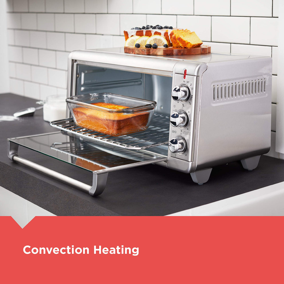 BLACK+DECKER XL 8-Slice Air Fry Toaster Oven, 5-in-1