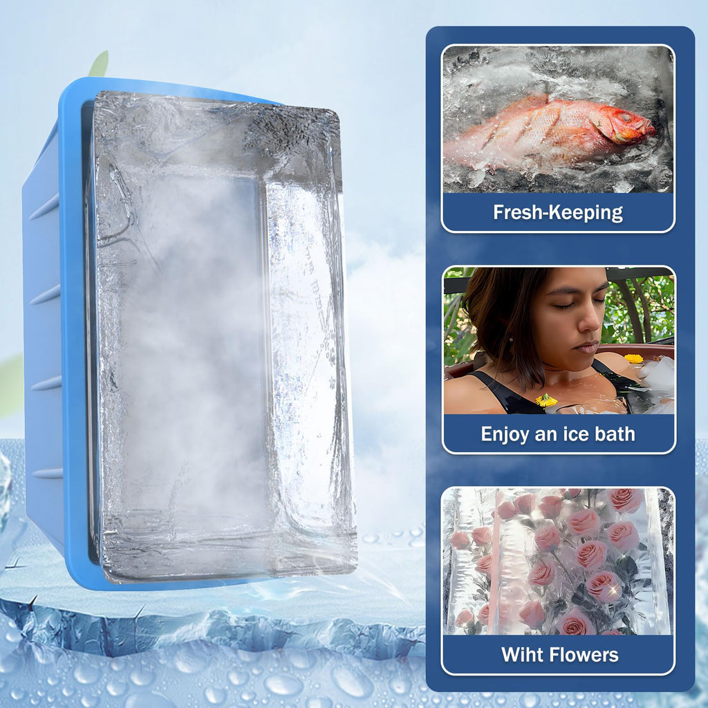 Extra Large Ice Block Molds 4 Pack 32LB